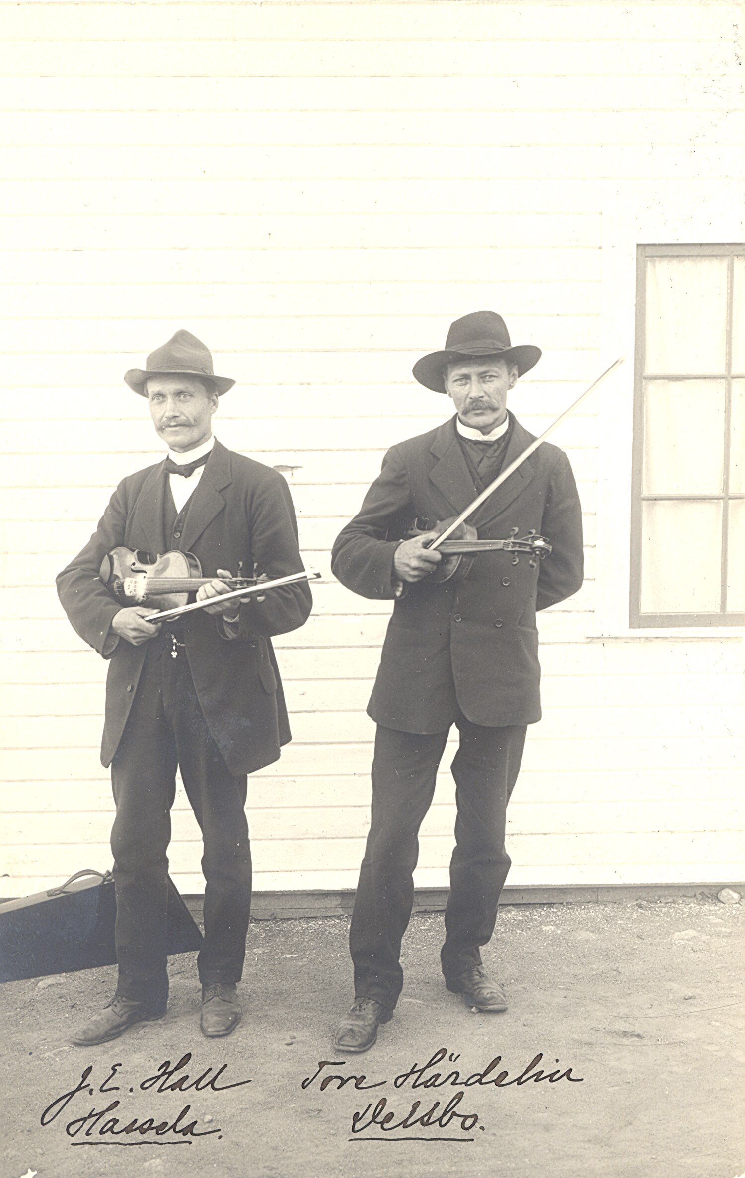 Thore Härdelin den äldre och Jon-Erik Hall